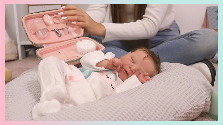 (Da 1) RUTINA de MAANA con mi BEB REBORN Caeli