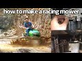 How to make a racing lawnmower how to remove the governor I.T.Creations