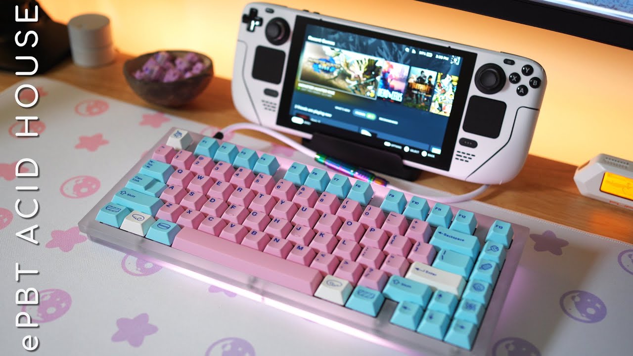 ePBT Acid House | Popu Switches (OP Black Recolor)