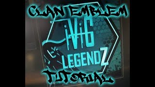 iViG-The Invisible Gamers Clan Emblem Tutorial [Updated [BO4] [PS4]