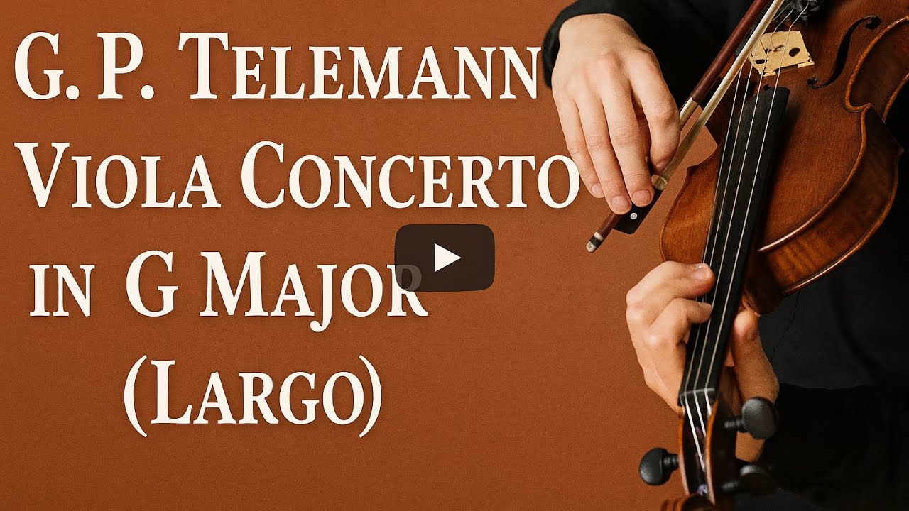 Practice Guide: G.P. Telemann Viola Concerto in G Major (Largo)