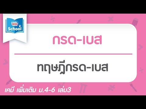 8.3 ทฤษฎีกรด-เบส