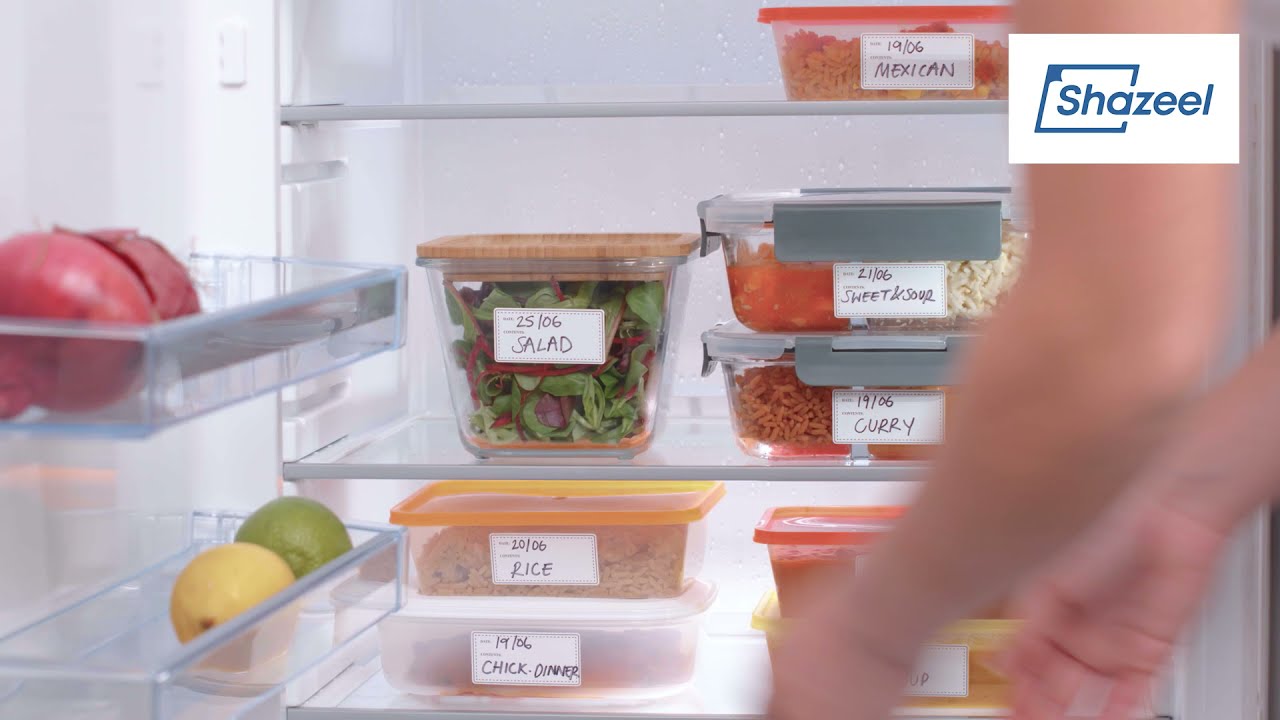 Freezer labels Amazon Product Video YouTube