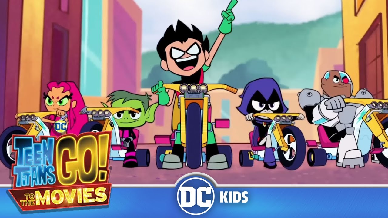 Teen Titans GO To The Movies Exclusive Clip  Time Cycles  dckids