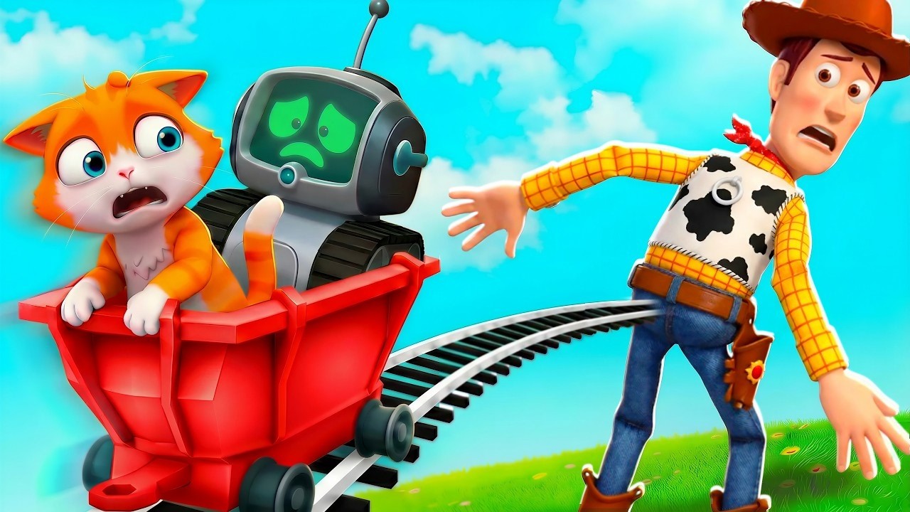 Paseo en Carrito Hacia WOODY en Roblox!
