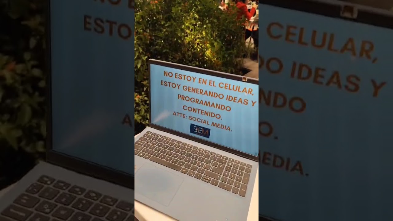 No estoy en mi celular.  