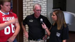 Famous Hunter Brannon - Alabama - Mississippi Football All Star Ceremony Wealth