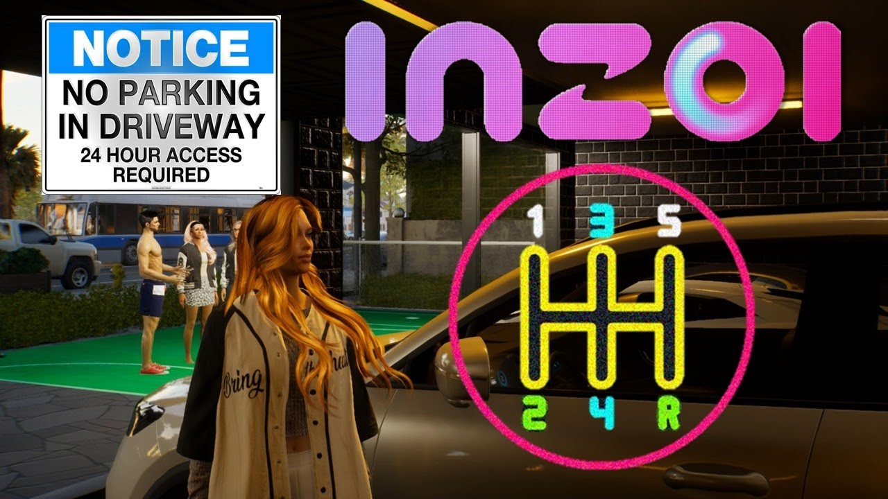 inZOI : Manual Driving, Manouvering & Garage Parking