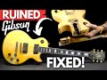 Saving a wrecked gibson les paul