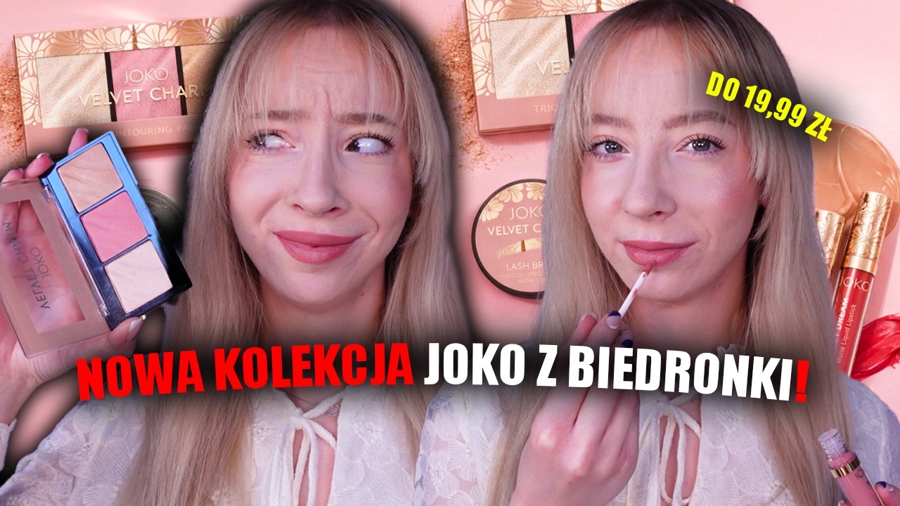 JOKO VELVET CHARM TEST KOSMETYKÓW Z BIEDRONKI!