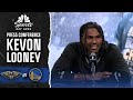 Kevon Looney explains feeling ‘jitters' before Chase Center return vs. Warriors | NBC Sports BA
