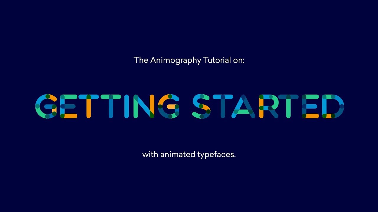 Animography Tutorial: Getting Started - YouTube