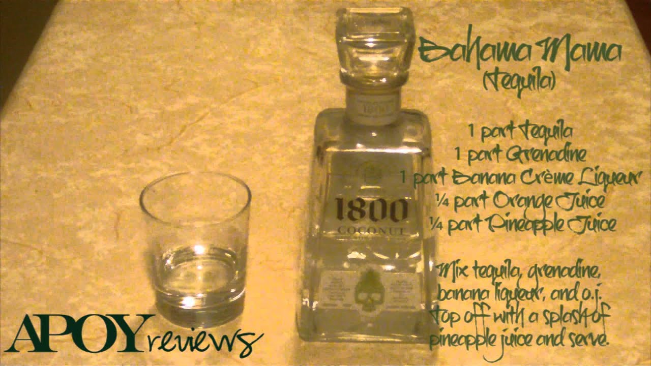 1800 Tequila Coconut YouTube
