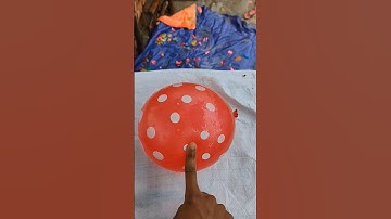 💫💫 Will a water balloon explode if it rolls down from a tall building ?💥💥 #balloon #goldentime