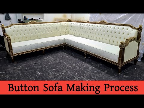 How To Make Arabian Style Ten Seater Button Sofa Majlis Step By Step ...
