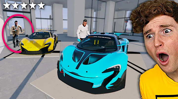 Stealing EVERY MCLAREN From The Dealership In GTA ...