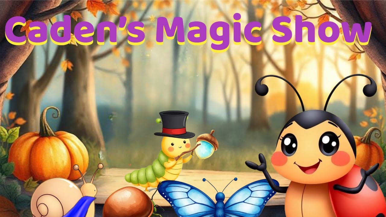 ✨ Caden’s Magic Show | Lulu the Ladybug Autumn Surprise! 🎩