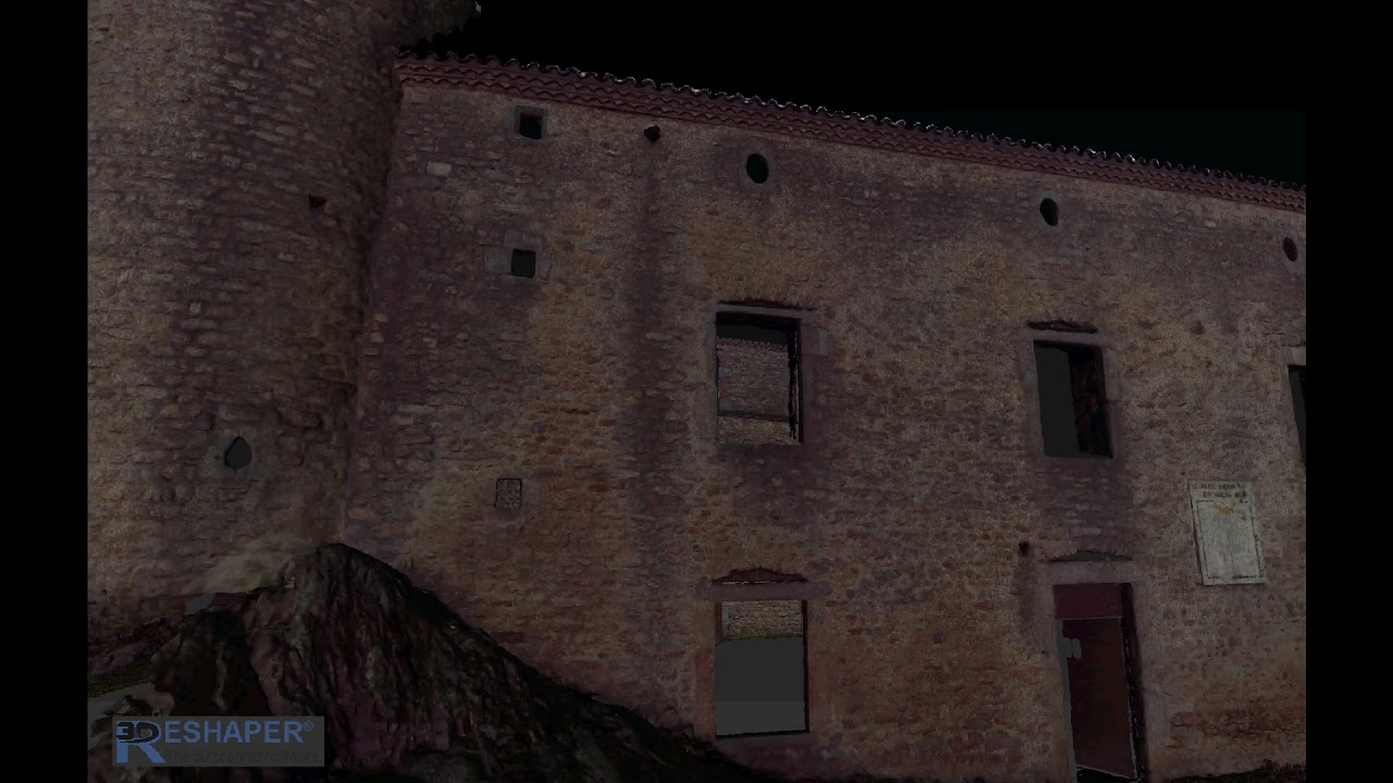 Modèle 3D du Château d'Essalois