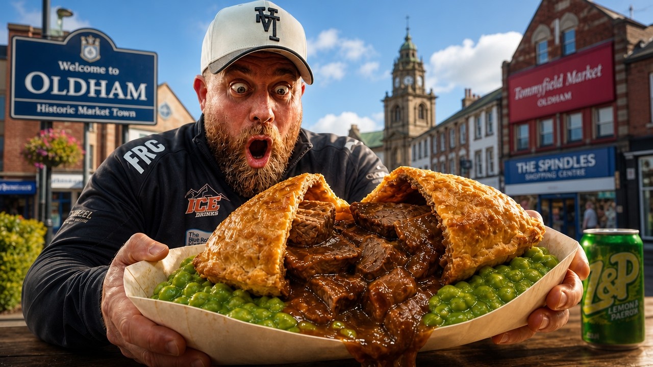 I Tried Battered Rag Pudding in Oldham!