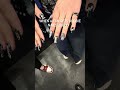 I have the coolest fans on earth ! Custom DOOBIE nails in Denver #customnails #trending #live #tour