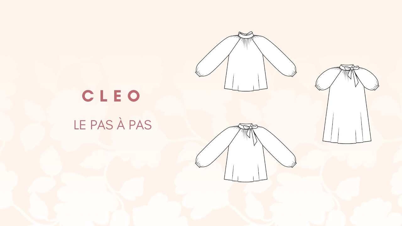 TUTO COUTURE : la blouse ou robe Cléo