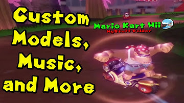 how to install mods (custom models, music, etc.) in Mario Kart Wii [MyStuff Folder]
