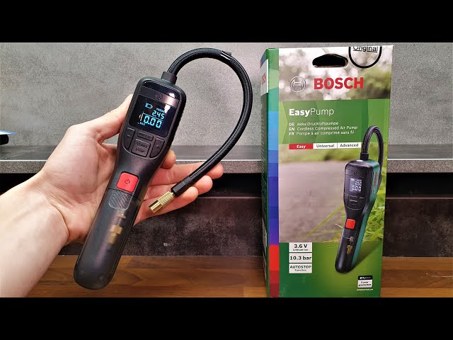 BOSCH Easy Pump - Cordless Air Pump UNBOXING and REVIEW 