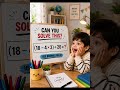 Prove you are a Genius In Math #quiz #brainteaser #maths #mathpuzzle #puzzle #braintestsolution