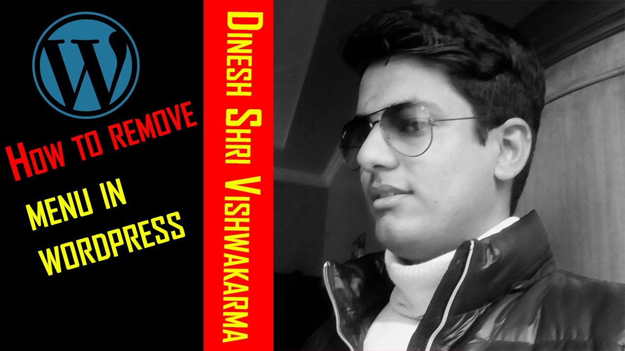  dineshshrivishwakarma dinesh Shri Vishwakarma How To Remove Menu In