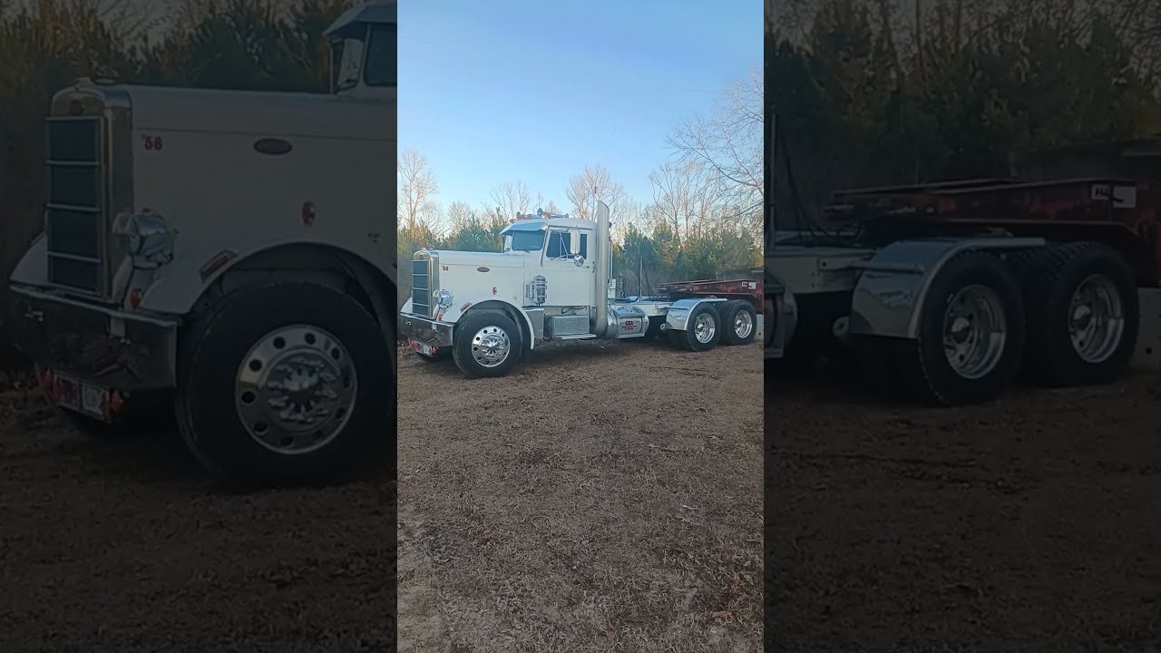 351 Peterbilt D8H On The Back 