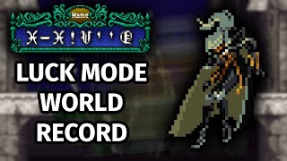 Castlevania SotN Luck Mode World Record EXPLAINED!