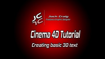 Cinema 4D tutorial #2 | Beginner | How to create simple 3D Text