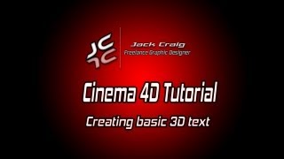 Cinema 4D tutorial #2 | Beginner | How to create simple 3D Text