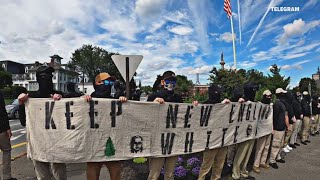 Neo-Nazis hold demonstration in Augusta