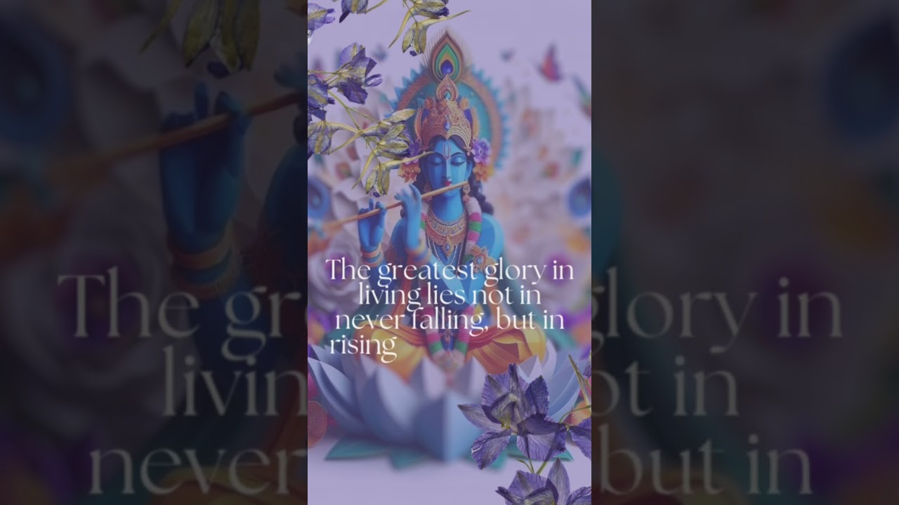 Rising After Every Fall: Our True Glory🙏🏻 