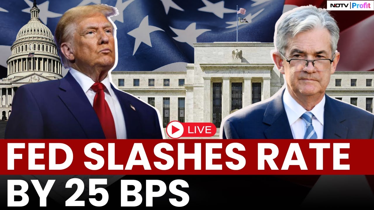 US Fed Rate Cut Live | Will Fed Cut Rates? | Jerome Powell Speech ...