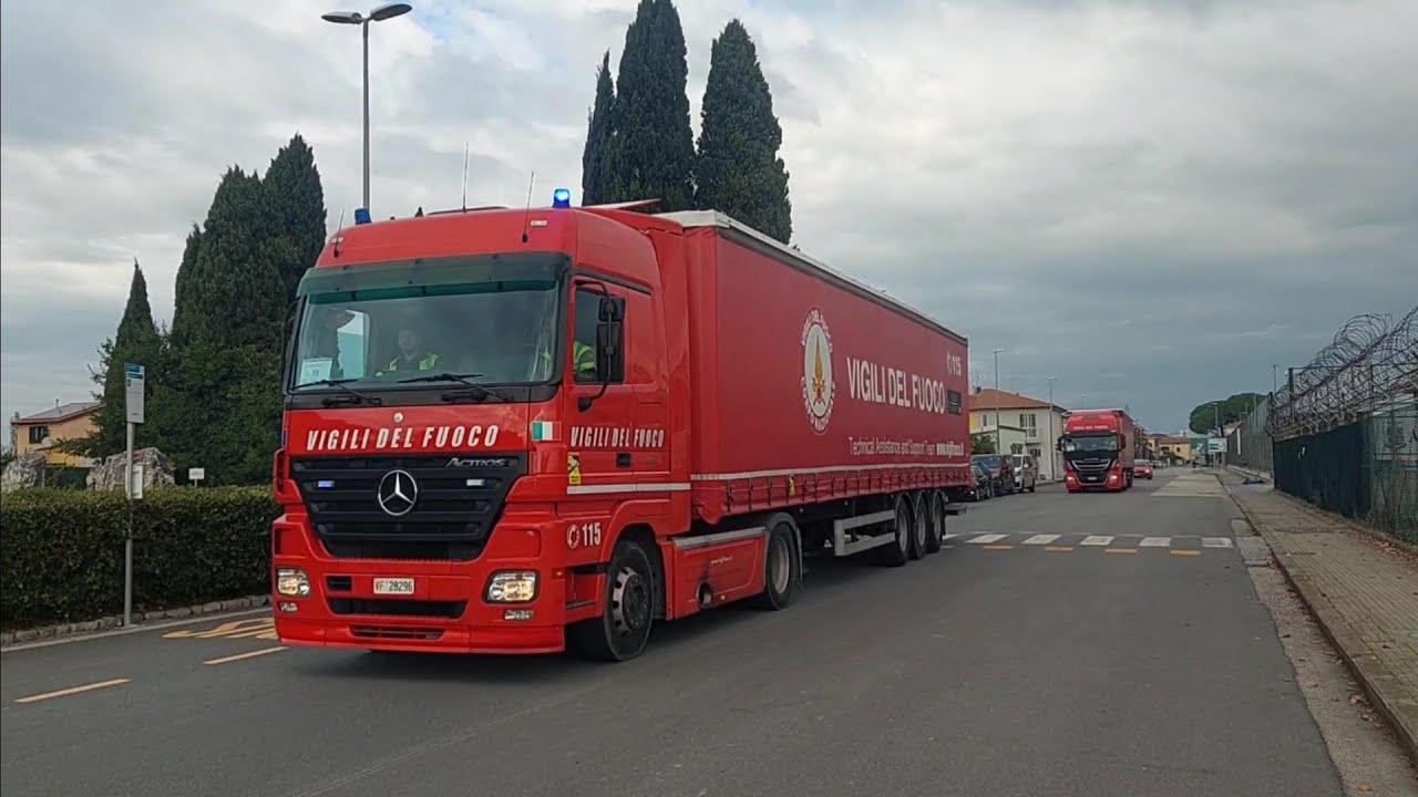 🚒 - Colonna Mobile USAR Vigili del Fuoco + 118 in Emergenza 