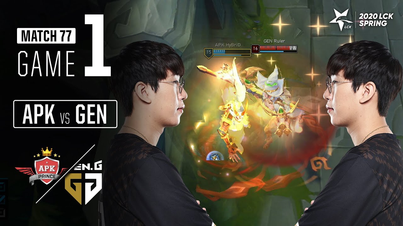 니가 그렇게 빛나면 내가 가지고 싶잖아 APK vs GEN H/L
