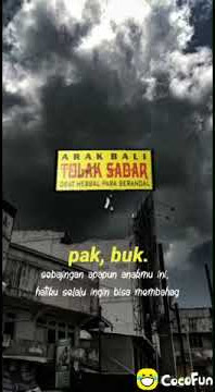 Arak Bali tolak sadar😂||story wa 30s