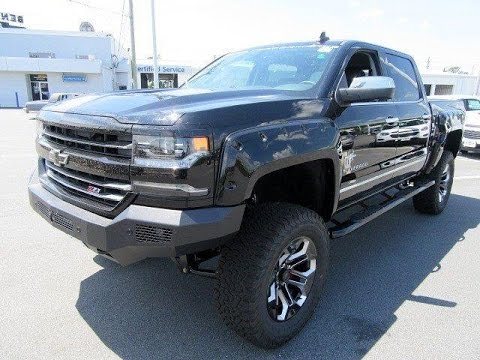 SCA Performance Lifted Black Widow 2016 Chevy Silverado 1500 LTZ - YouTube
