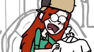 Wendy shocked!!! Gravity Falls