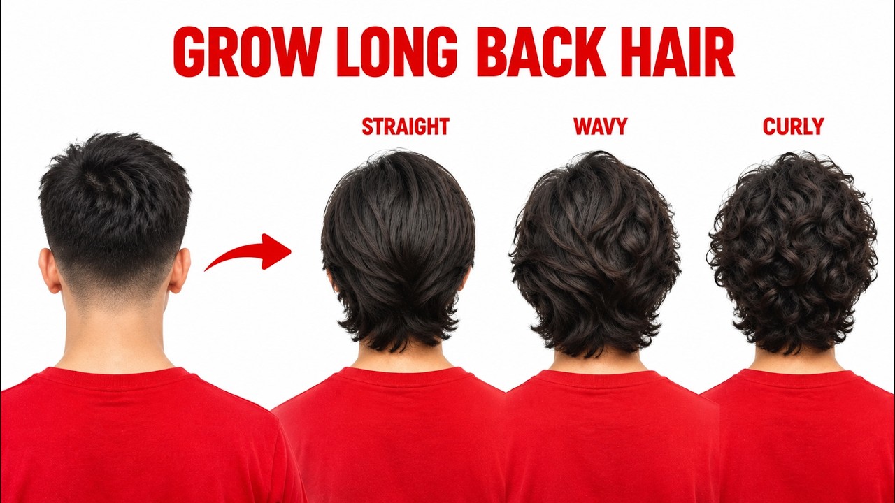 how to grow BACK HAIR FAST ( All Hair types )