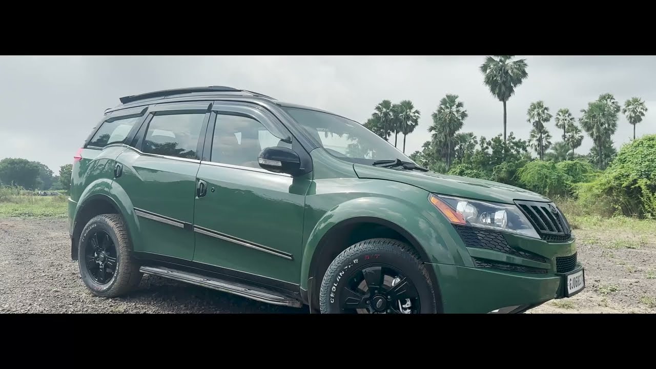 XUV 500 CONVERT INTO OLD TO NEW GREEN ARMY EDITION // BEFORE AND AFTER CINEMATICS