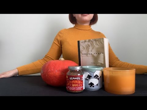 Cozy Fall Show and Tell ASMR  | Soft Spoken with Gentle Hand Movements