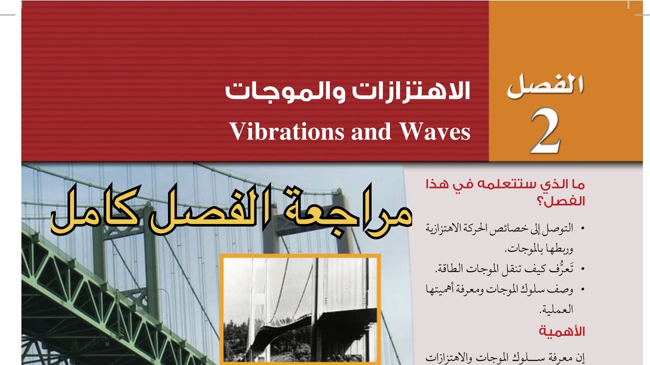 مراجعة الفصل الثاني كاملاً فيزياء ثالث ثانوي 1445