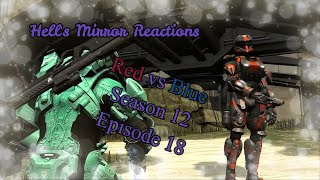 Red vs Blue Season 12 Episode 18   HELLS MIRROR REACTIONS