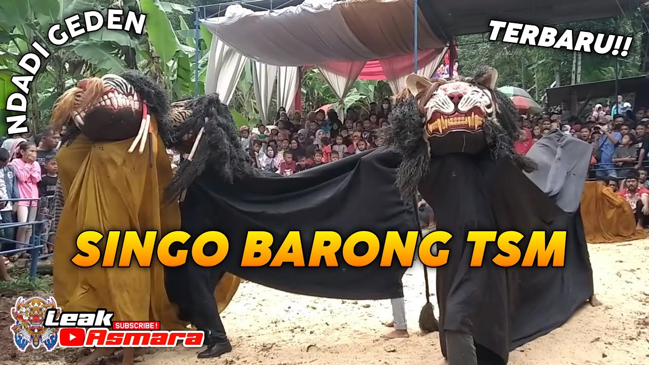 BARONGAN TSM DERMAN pecalungan || lagu BangBang wis Rahino  || Bikin ndadi 👹