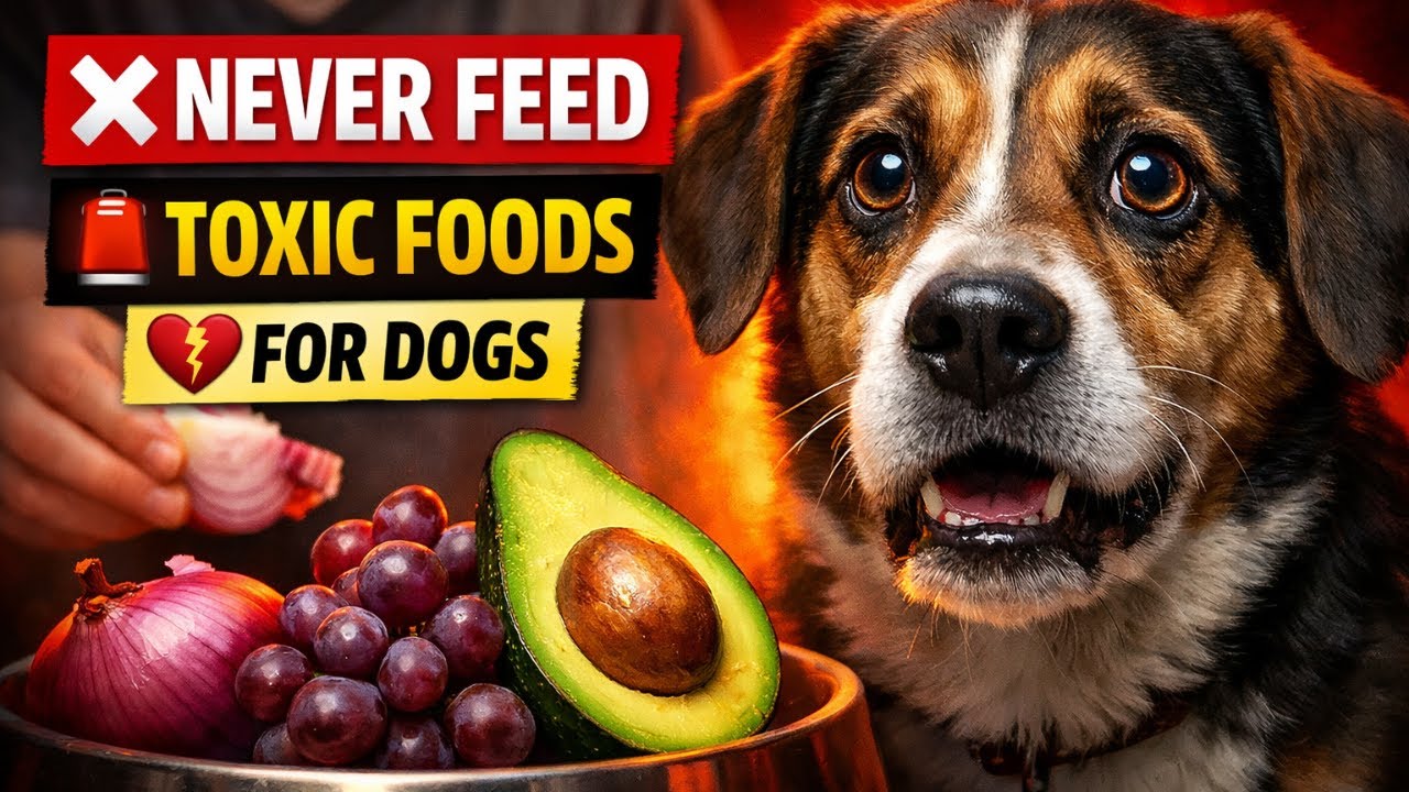 Vets Urgently Warn Dog Owners About These Common Foods