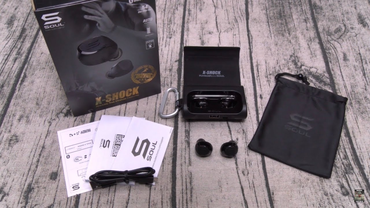 SOUL Electronics X-Shock wireless earbuds review