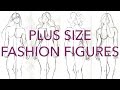 How to Draw Plus Size Fashion Figures